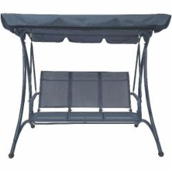Качели Indigo КАРМЕН 195х115х172 см SW018 серый