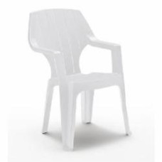 Стул пластиковый Bica Alta 88x61x58 см белый