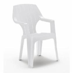 Стул пластиковый Bica Alta 88x61x58 см белый