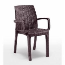 Стул пластиковый Bica Verona 86x59x57 см коричневый