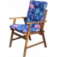 Матрас на кресло Flamingo blue 100x50x7