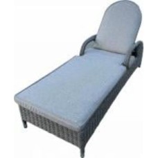 Шезлонг Bella Vita из искусственного ротанга Бари 64x168 см