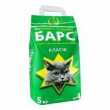 Наполнитель для кошачьего туалета Барс №4 класcик 5 кг