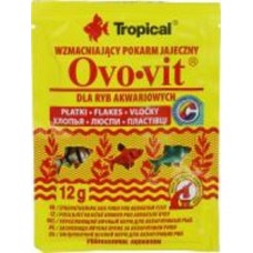 Корм Tropical Ovo-vit 12 г (субпродукты растительного происхождения)