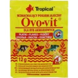 Корм Tropical Ovo-vit 12 г (субпродукты растительного происхождения)