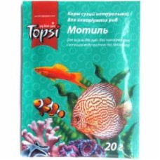 Корм Topsi Мотыль 20 г (мотыль)