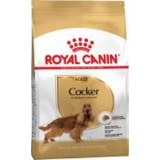 Корм сухой для взрослых собак для средних пород Royal Canin COCKER ADULT (Кокер Эдалт), 3 кг (домашняя птица, рис, кукуруза) 3 кг