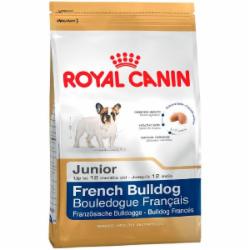 Корм сухой для щенков для средних пород Royal Canin French Bulldog Junior 1 кг (домашняя птица, рис, кукуруза) 1 кг