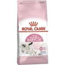 Корм сухой для котят от 4 месяцев и кормящих кошек Royal Canin Mother and Babycat домашняя птица, рис 400 г