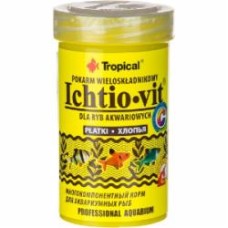 Корм Tropical Ichtio-vit 100 мл (рыба и рыбные субпродукты)