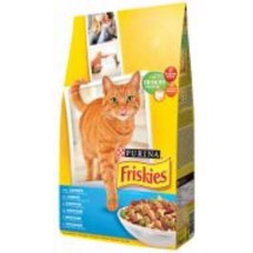 Корм Friskies с лососем, тунцом и овощами 1,5 кг