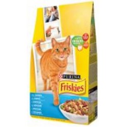 Корм Friskies с лососем, тунцом и овощами 1,5 кг