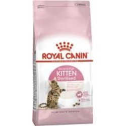 Корм сухой для стерилизованных котят в возрасте от 6 до 12 месяцев Royal Canin Kitten Sterilised домашняя птица, кукуруза, рис 2 кг