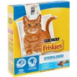 Корм Friskies Srerilised с лососем 270 г