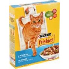 Корм Friskies с лососем и овощами 300 г