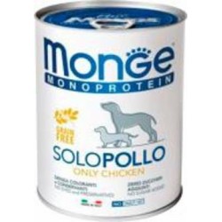 Корм влажный для всех пород Monge SOLO 100% курица (70014212) 400 г