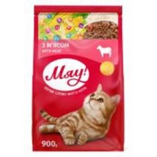 Корм Мяу с мясом 900 г