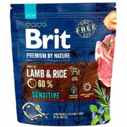 Корм для всех пород Brit Premium Лем для собак с чувствительным пищеварением, с ягнятиной, 1 кг, 1 кг