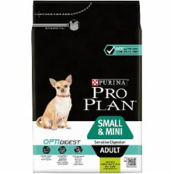 Корм для всех пород Pro Plan сухой для собак с чувствительным пищеварением малых пород Small & Mini 3 кг с ягненком 3 кг