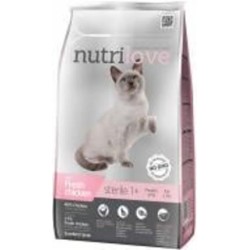 Корм NutriLove Sterile с курицей 1,4 кг
