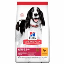Корм для средних пород Hill's SP Adult Md курица 2,5 кг 2,5 кг