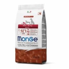 Корм для малых пород Monge Mini Adult Lamb/Rice/Рот, 800 гр (рис, ягненок) 800 г