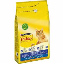 Корм Friskies для кастрированных котов с лососем и овощами 1,5 кг