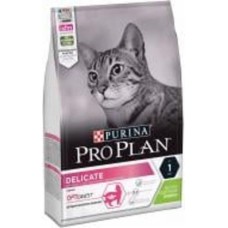 Корм Purina ProPlan сухой корм для кошек с чувствительной системой пищеварения ягненок 3 кг