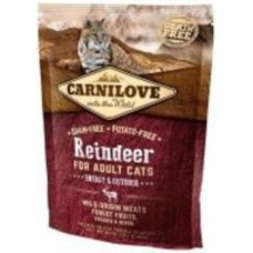 Корм Carnilove сухой для кошек Energy & Outdoor мясо северного оленя 400 г