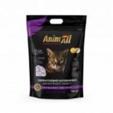 Наполнитель для кошачьего туалета AnimAll Premium фиолетовый аметист 15 л
