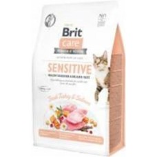 Корм Brit Care Sensitive индейка и лосось 171283 400 г