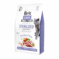 Корм Brit Care Sterilized Weight Control утка и индейка 171294 2 кг