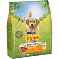 Корм для взрослых собак для всех пород Friskies с курицей и овощами 2,4 кг