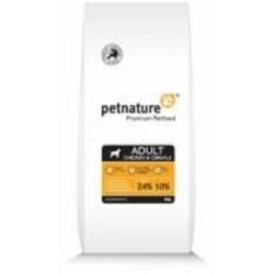 Корм сухой для взрослых собак для всех пород PET NATURE Adult Зерновые и курица 3 кг