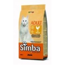 Корм сухой для взрослых кошек SIMBA. Adult с курицей 400 г
