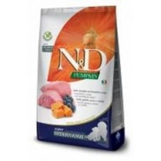 Корм сухой беззерновой для щенков для больших пород Farmina N&D Pumpkin (тыква, ягненок и черника ) 2,5 кг