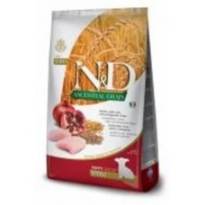 Корм сухой для щенков для малых пород Farmina N&D AncestralGrain Mini (курица и гранат) 800 г