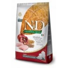 Корм сухой для щенков для средних пород/для крупных пород Farmina N&D AncestralGrain (курица и гранат) 2,5 кг