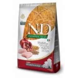 Корм сухой для щенков для средних пород/для крупных пород Farmina N&D AncestralGrain (курица и гранат) 2,5 кг