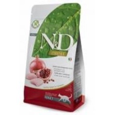 Корм сухой беззерновой для взрослых котов Farmina N&D GrainFreePrime курица и гранат 300 г