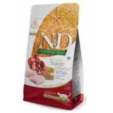Корм сухой для стерилизованных взрослых кошек Farmina N&D AncestralGrain курица и гранат 1,5 кг