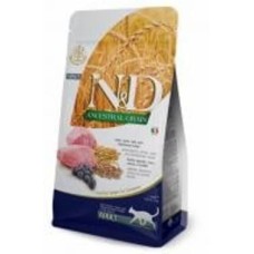 Корм сухой для взрослых котов Farmina N&D AncestralGrain ягненок и черника 1,5 кг