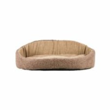 Лежак FX home Колизей овальный капучино 58х42х20 см