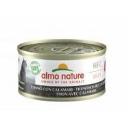 Консерва для взрослых котов Almo Nature HFC Jelly с тунцом и кальмарами 70 г