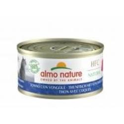Консерва для взрослых котов Almo Nature HFC Natural с тунцом и моллюсками 70 г