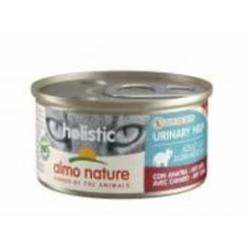 Консерва для котов склонных к мочекаменной болезни Almo Nature Urinary Help с уткой 85 г