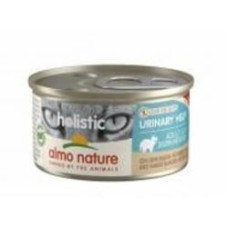 Консерва для котов склонных к мочекаменной болезни Almo Nature Urinary Help с белым мясом 85 г