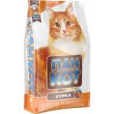 Корм сухой для котов Пан Кот Курица 10 кг