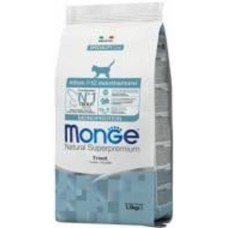 Корм сухой для котов Monge monoprotein kitten с форелью 1,5 кг