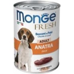 Корм влажный для собак для всех пород Monge fresh утка 400 г